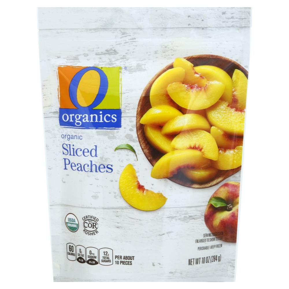 O Organics Frozen Sliced Peaches