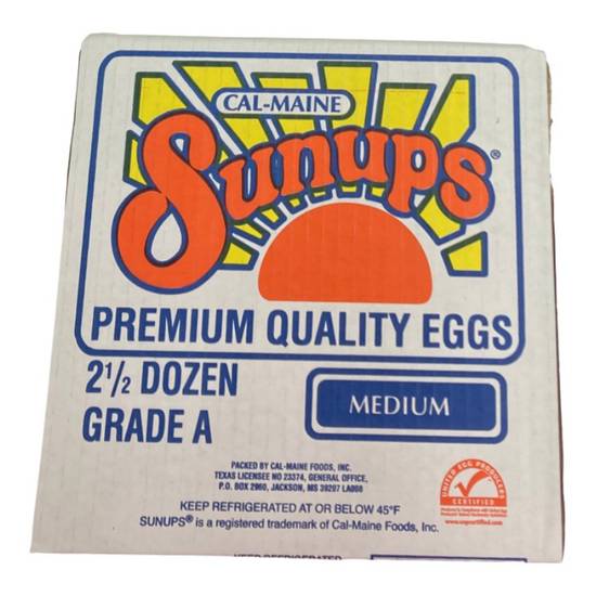 Sunups Medium Premium Quality Eggs (30 eggs)