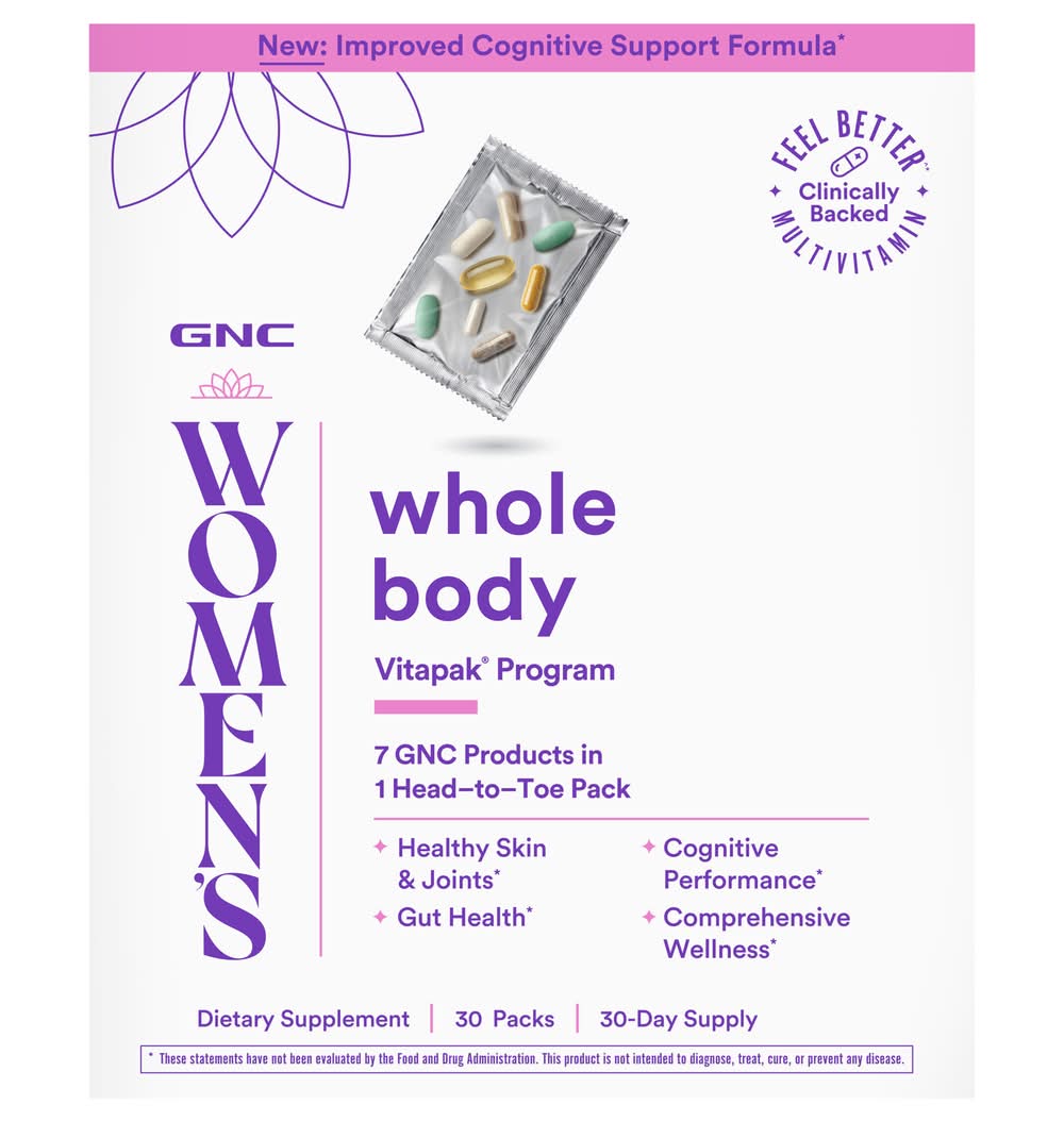 GNC Whole Body Vitapak Program Comprehensive Dietary Supplement (30 ct)