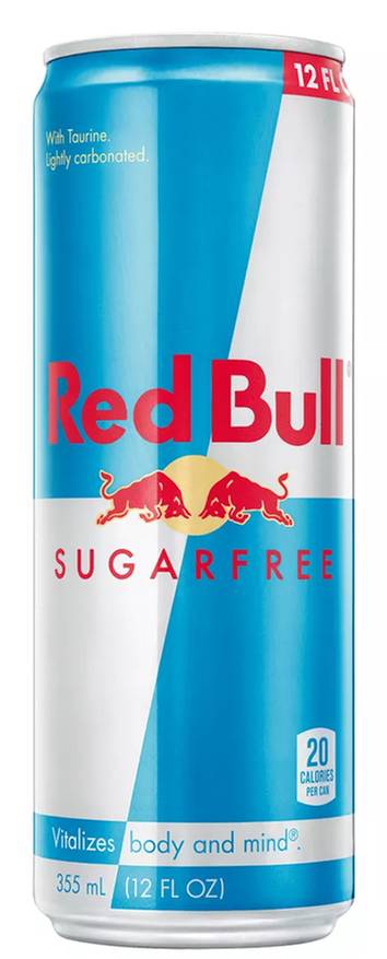 Red Bull Sugar Free Energy 12oz