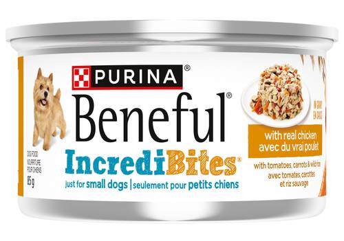Beneful Incredibites Nourriture Humide Pour Chiens Avec Du Vrai Poulet En Sauce 85 G / Beneful IncrediBites Wet Dog Food Real Chicken In Gravy 85 g