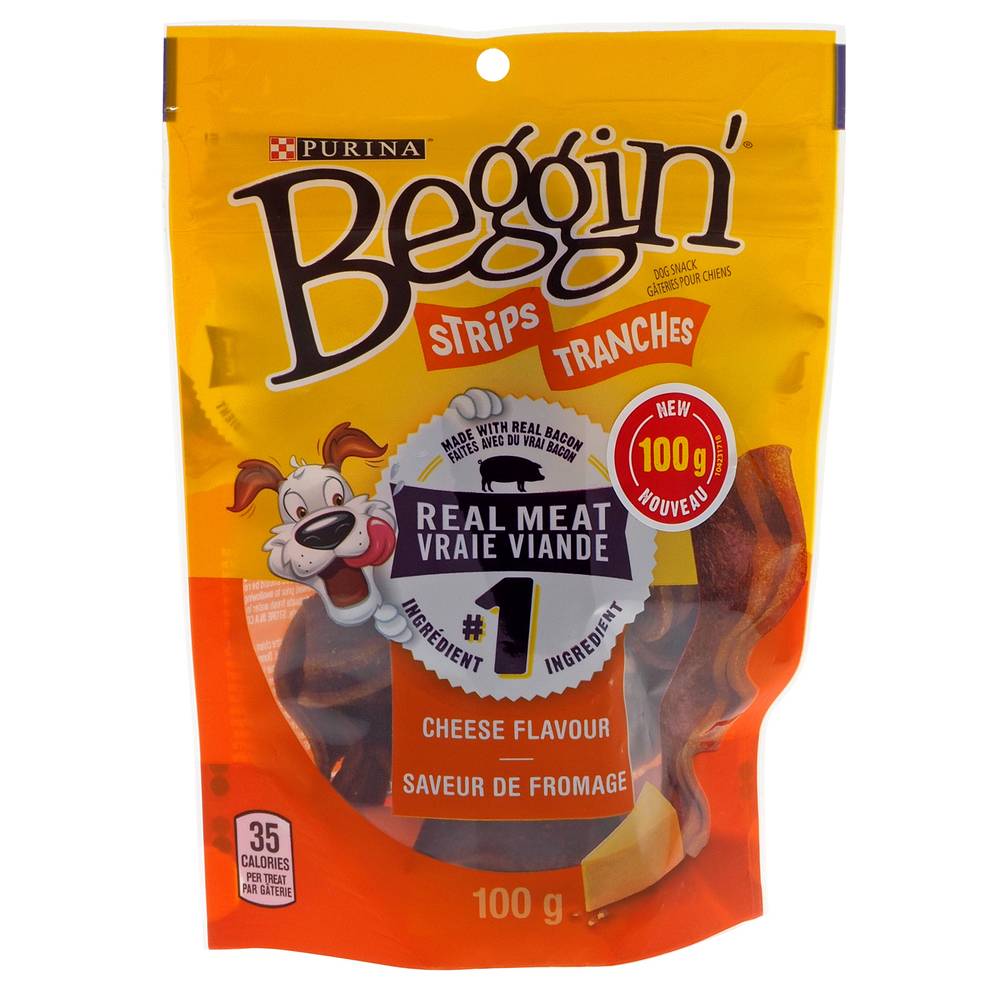 Beggin' gâteries pour chien au bacon (fromage)