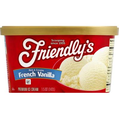 Friendly'S Vanilla Ice Cream