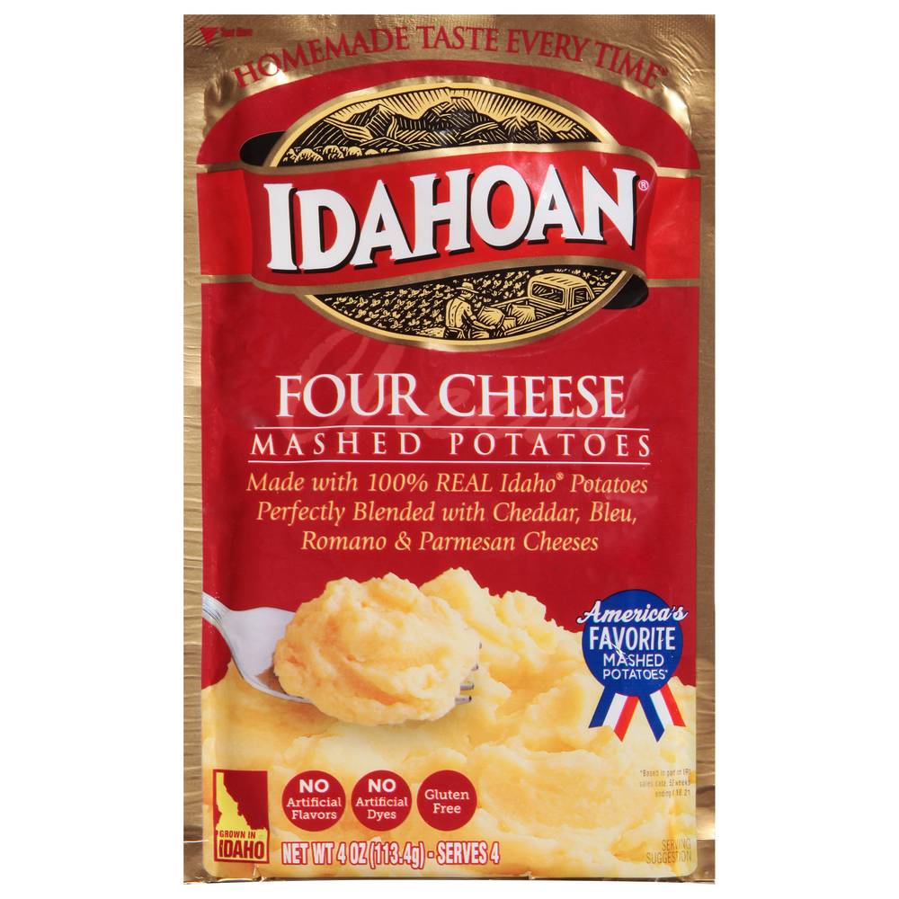 Idahoan Four Cheese Mashed Potatoes (4 oz)