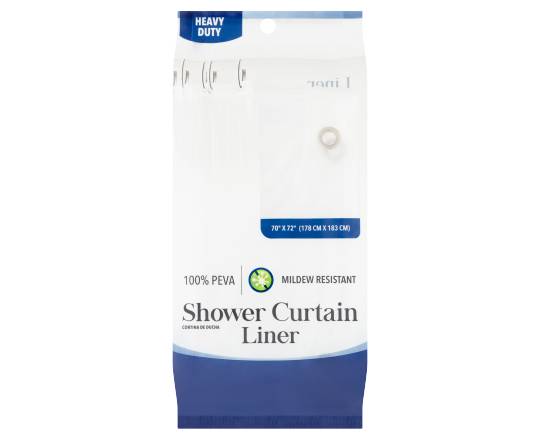 On the Go! Shower Curtain Liner, 70" x 72"