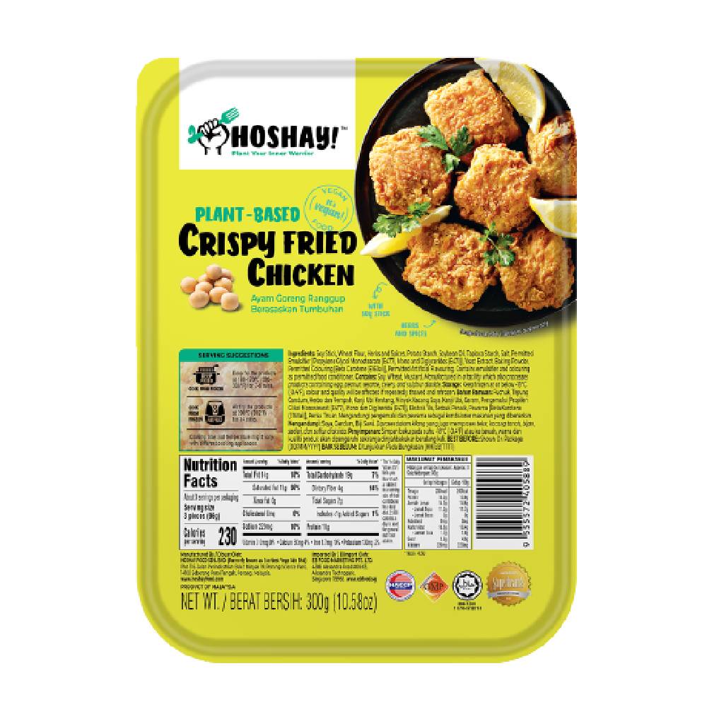 Hoshay Plantbased Crispy Fried Chicken Delivery Near Me | Order Online |  Uber Eats
