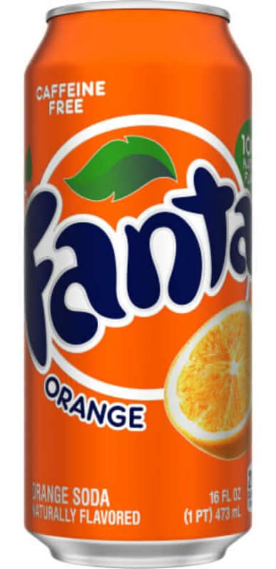 Fanta Orange Can 16oz