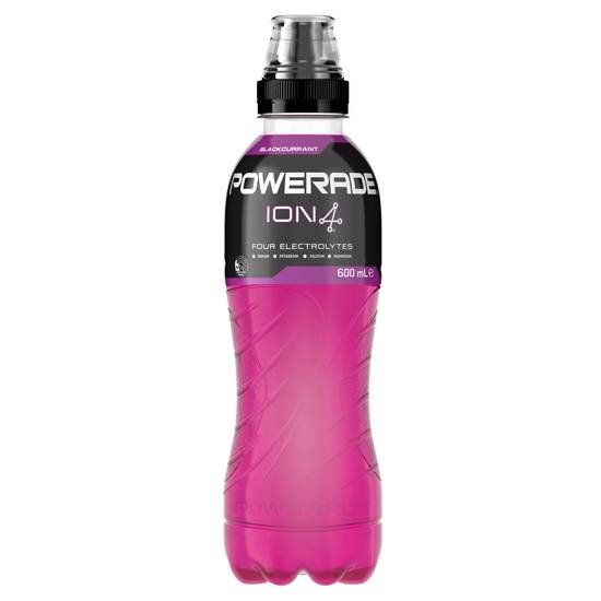 Powerade Ion4 Blackcurrent Sports Drink 600 ml