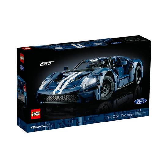 LEGO Technic 2022 Ford GT 42154 Building Kit for Adults (1,466 Pieces)