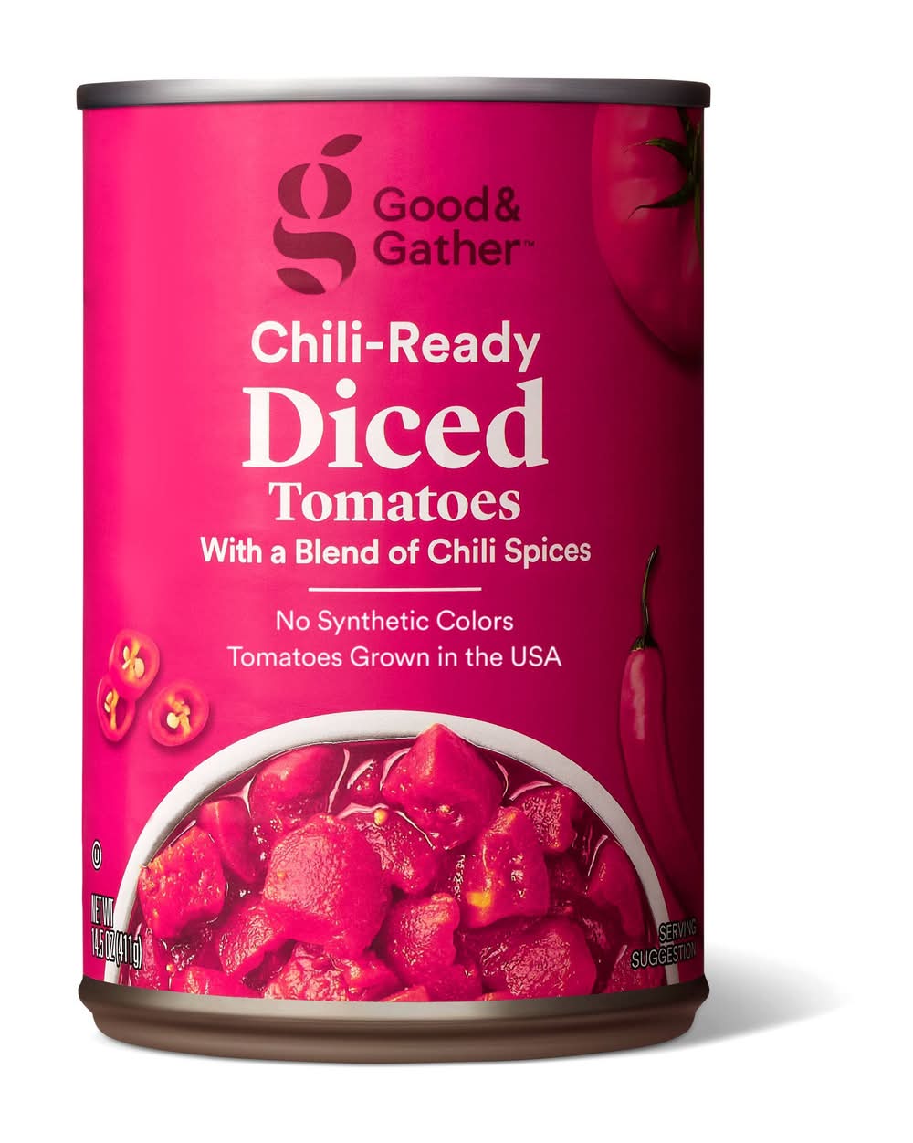 Good & Gather Chili-Ready Diced Tomatoes (14.5 oz)