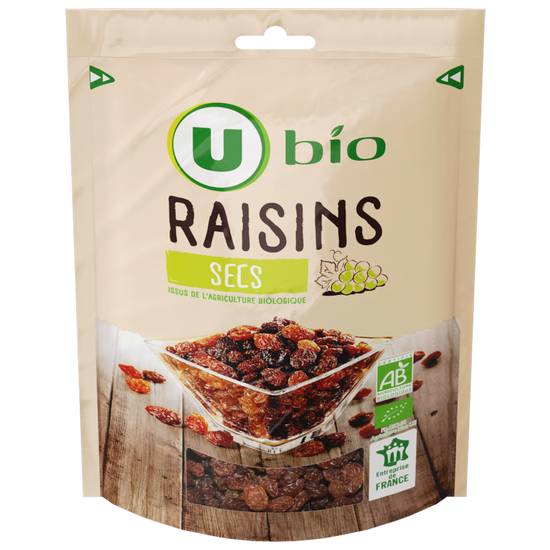 U - Raisins secs bio