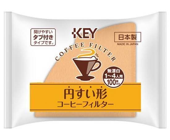 キーコーヒー 円すい形コーヒーフィルター