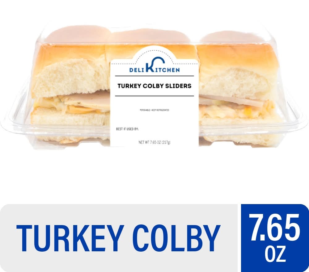 Deli Kitchen Turkey Colby Sliders
