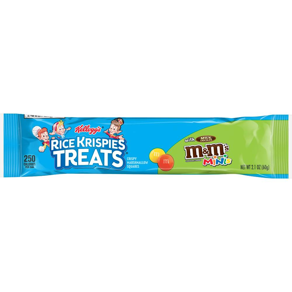 Rice Krispies Treats Marshmallow Snack Bar With Mini M&M'S, 2.1 Oz