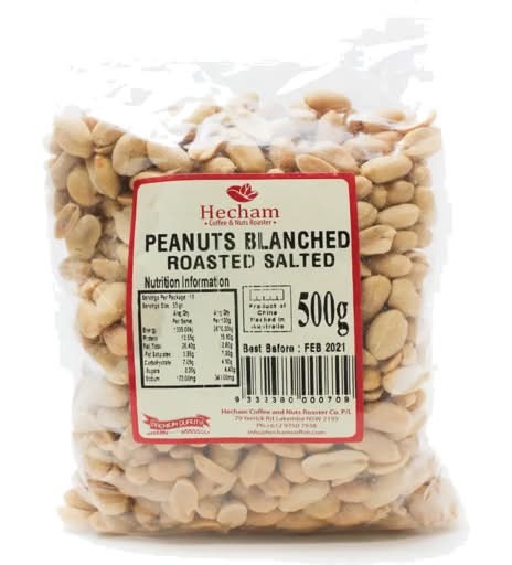 Hecham Peanut Blanched 500g