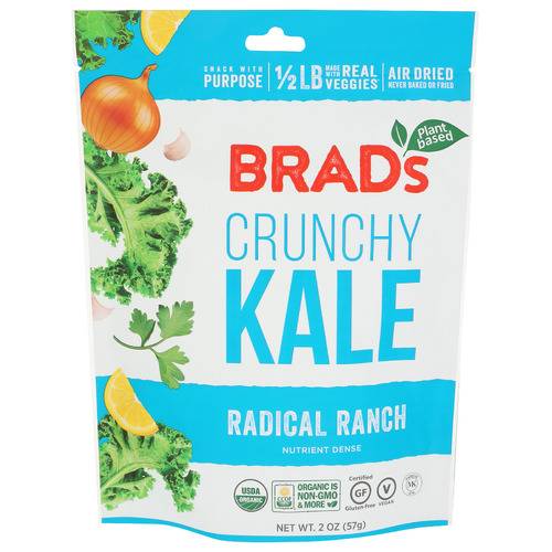 Brads Plant Based Organic Radical Ranch Crunchy Kale