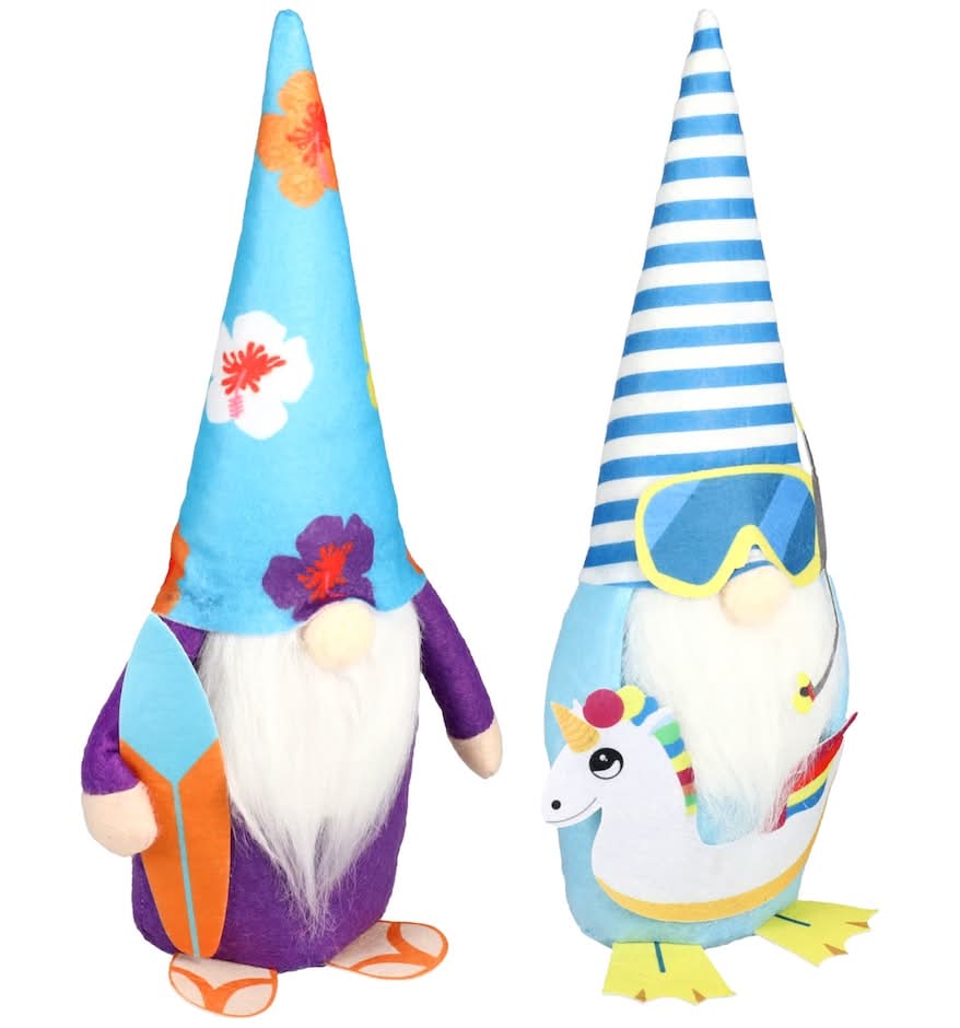 Summer-themed Gnome Decor, 1-ct.