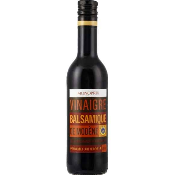 Monoprix Vinaigre Balsamique De Modène Igp La Bouteille De 50 Cl