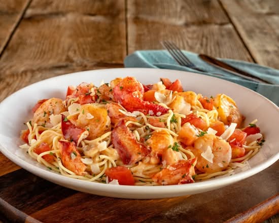 Lobster and Shrimp Scampi