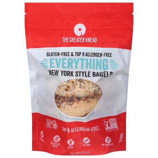 The Greater Knead Gluten-Free Everything Bagels