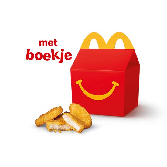 Happy Meal Chicken McNuggets 4 met Boekje