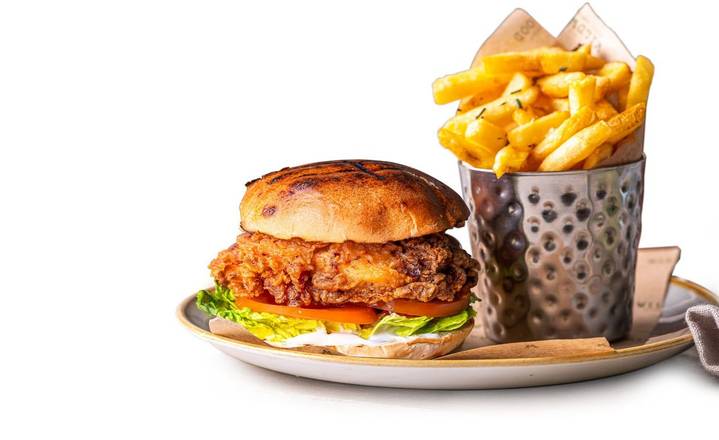 Buttermilk chicken burger