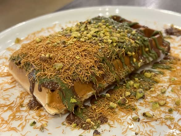 Dubai Chocolate Waffle