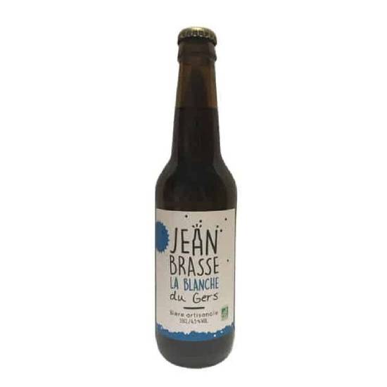 Biere jean brasse blanche 33cl - JEAN BRASSE - BIO