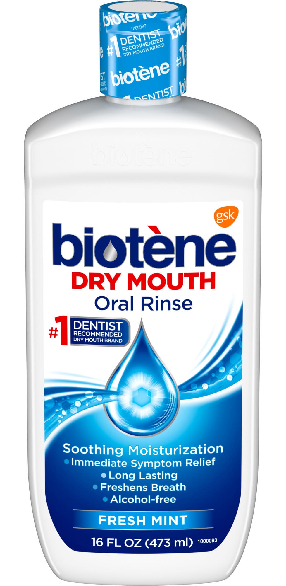 Biotene Oral Rinse Dry Mouth Wash, Fresh Mint (1 lbs)
