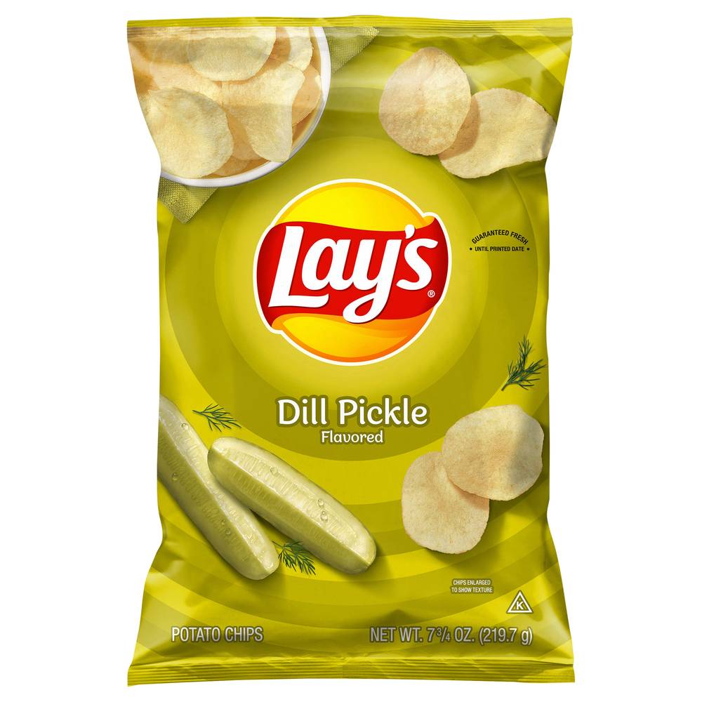 Lay's Potato Chips, Dill Pickle (7.75 oz)