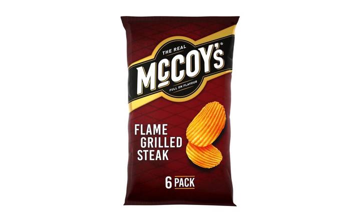 McCoy's Flame Grilled Steak Multipack Crisps 6 pack (399487) 