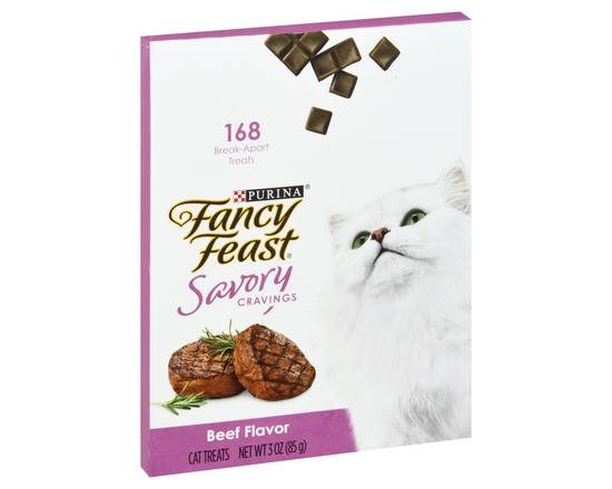 Fancy Feast · Savory Cravings Beef Flavor Cat Treats (3 oz)
