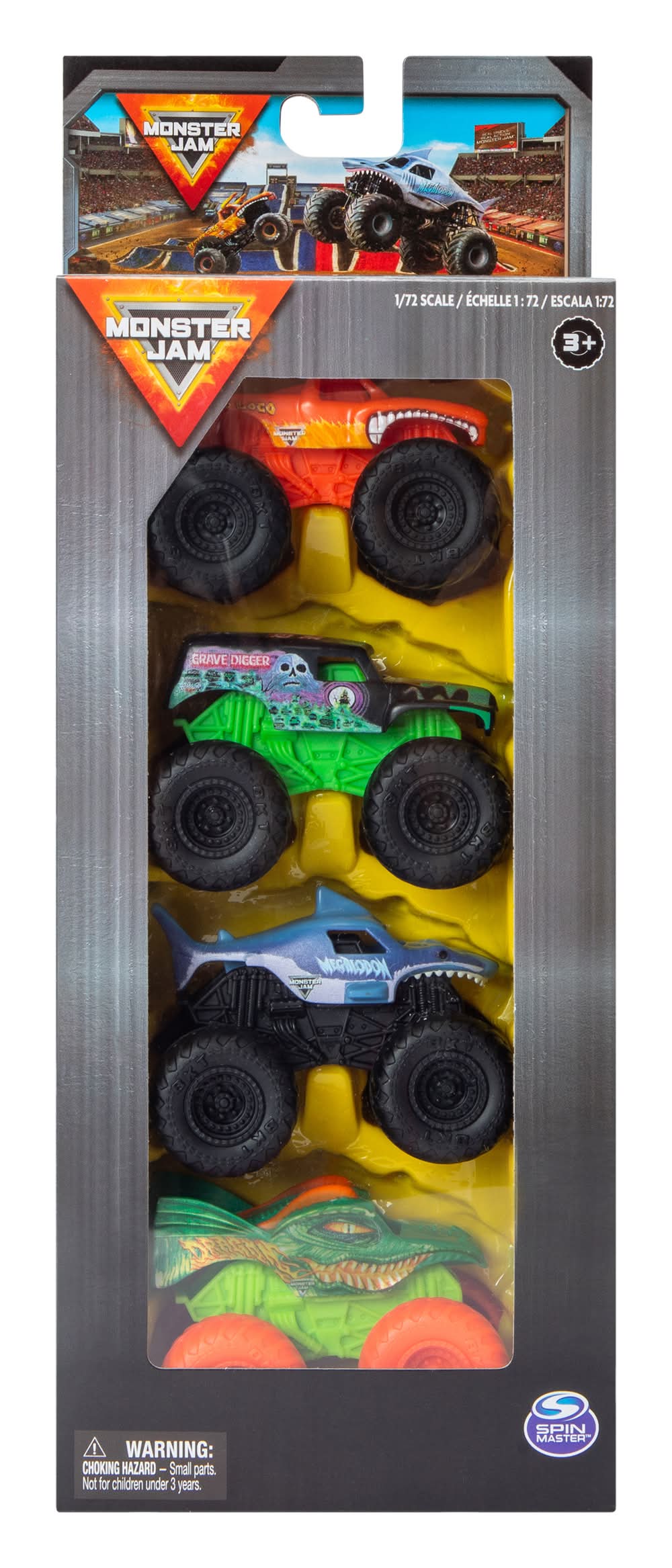 Monster Jam™ Vehicle Set 4-Count