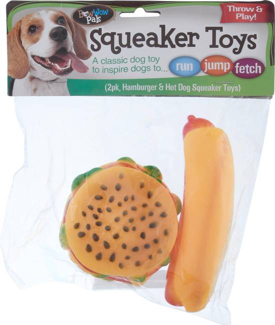 Bow Wow Hamburgr & Hotdog (1 package)