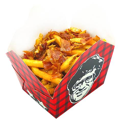 Mike's Hot Honey n' Bacon Fries