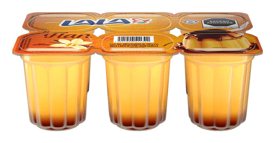 Lala · Flan, vainilla (6 x 100 g)