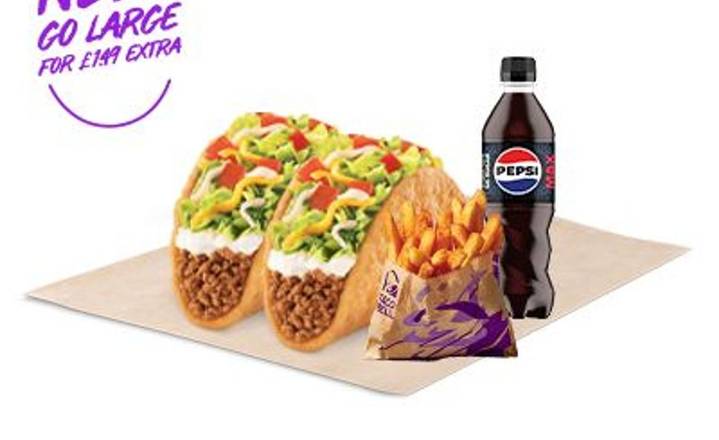 Chalupa Supreme Large Meal