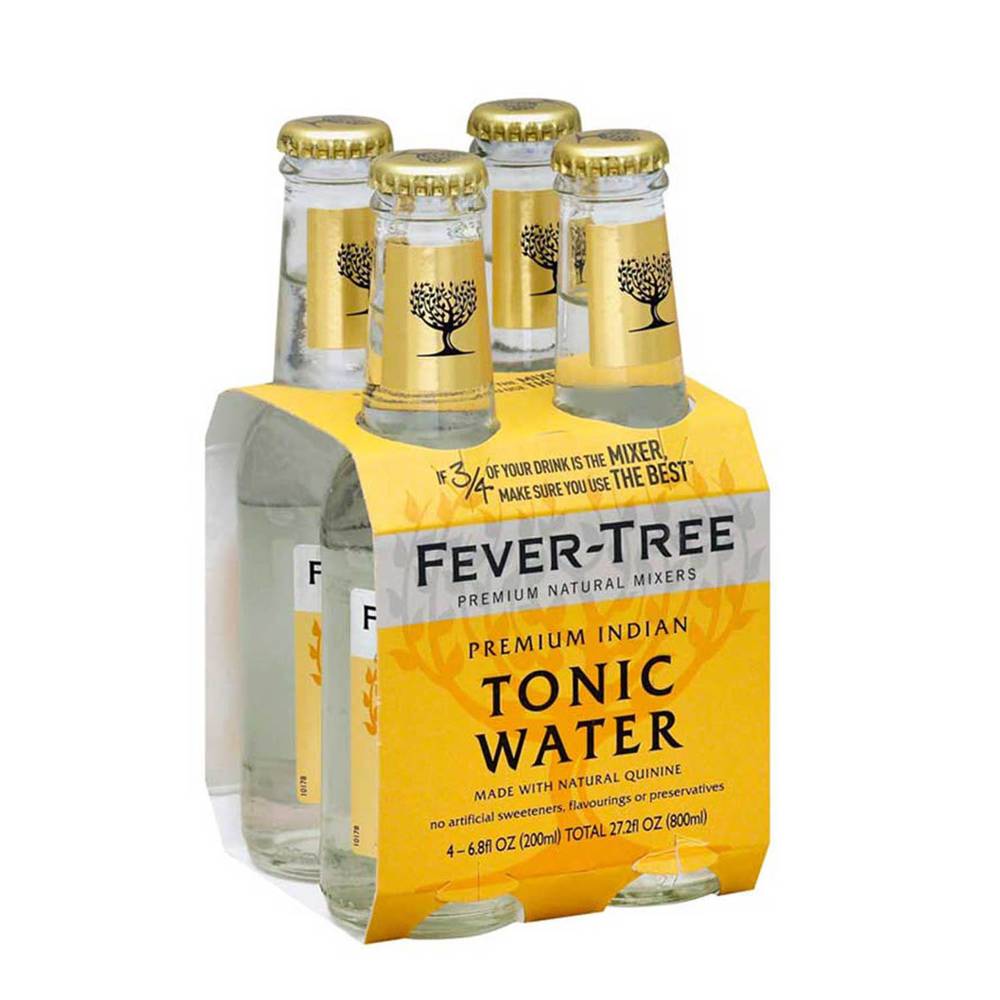 Fever tree agua tónica (4 pack, 200 ml)