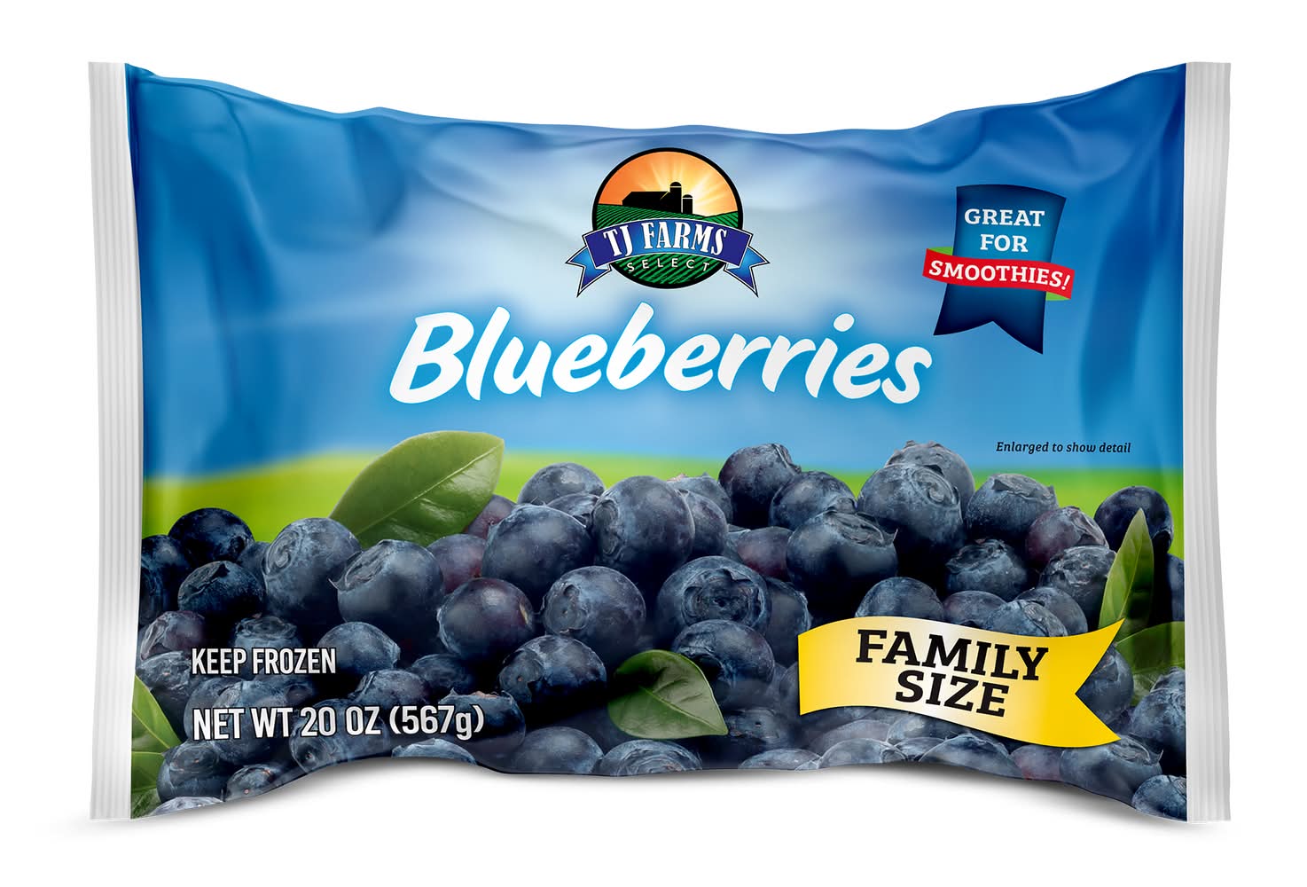 TJ Farms Select Blueberries (20 oz)
