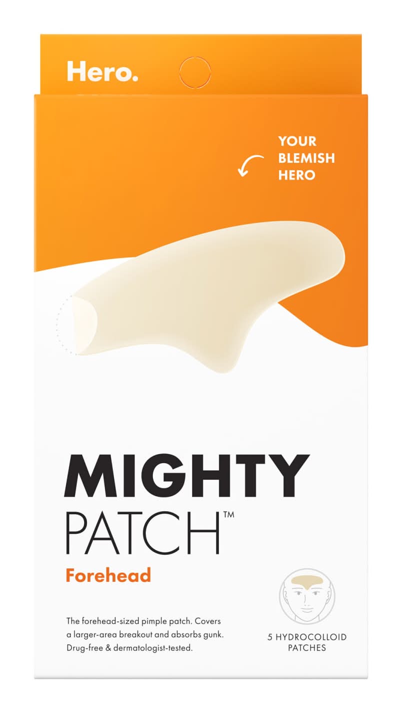 Mighty Patch Hydrocolloid Forehead Patches (5 ct)
