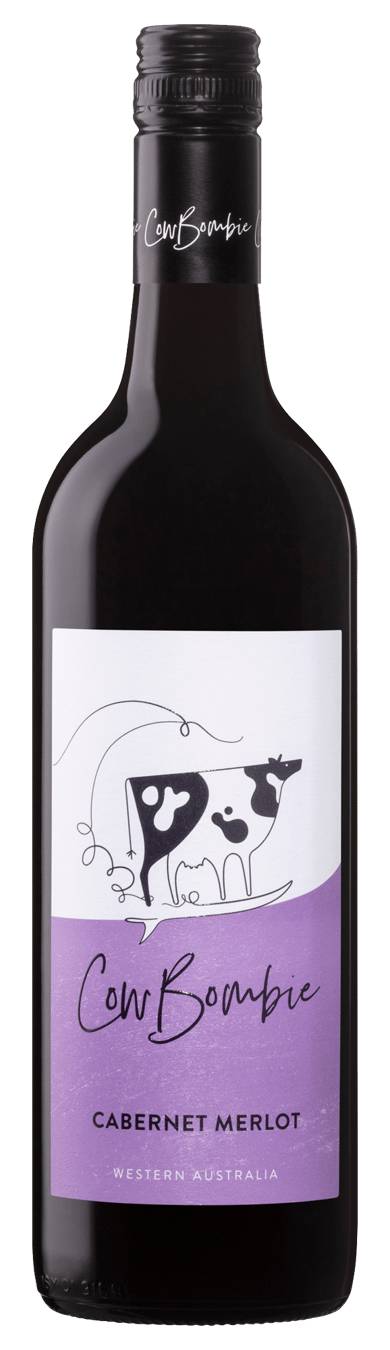 Cow Bombie Wa Cab Merlot 750ml