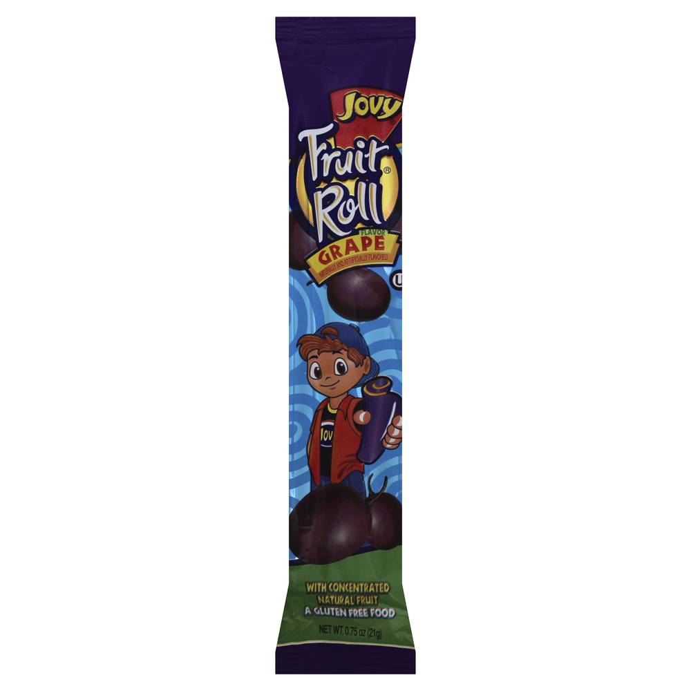 Jovy Fruit Roll Grape Candy