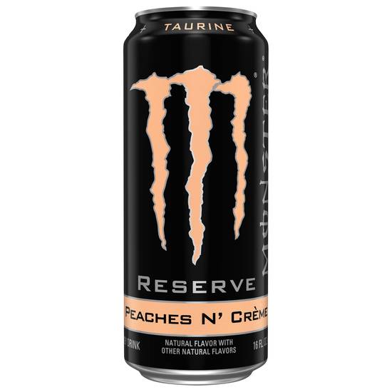 Monster Reserve Peaches N' Cream Energy Drink (16 fl oz)