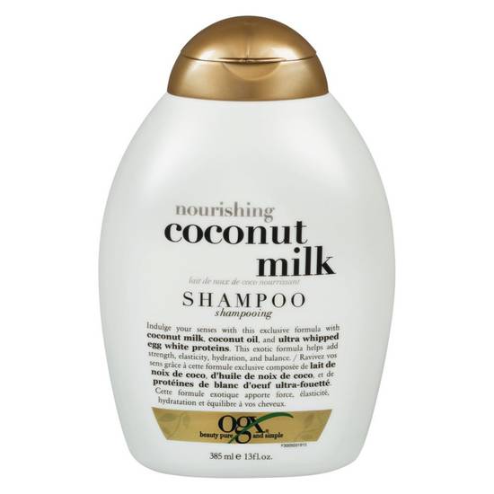 Ogx Nourishing Coconut Milk Shampoo (385 ml)