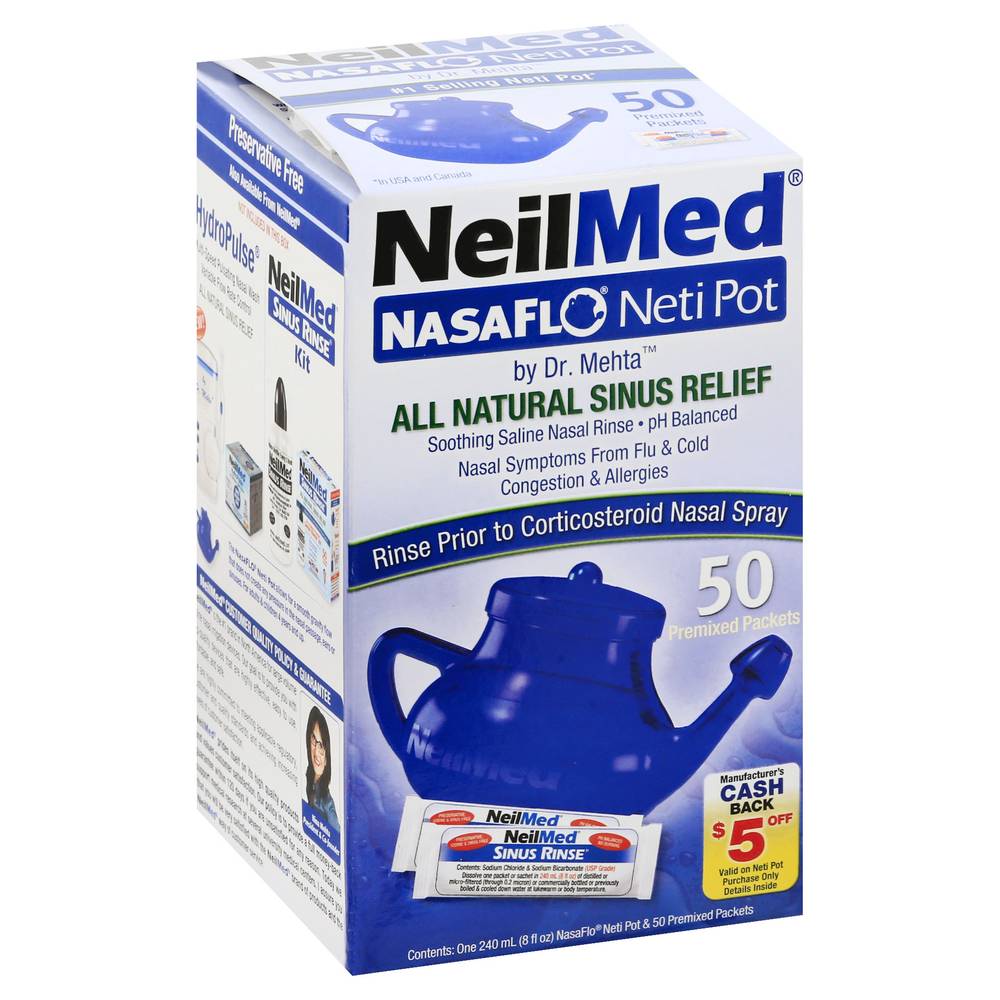 Neilmed Nasaflo Neti Pot Sinus Relief