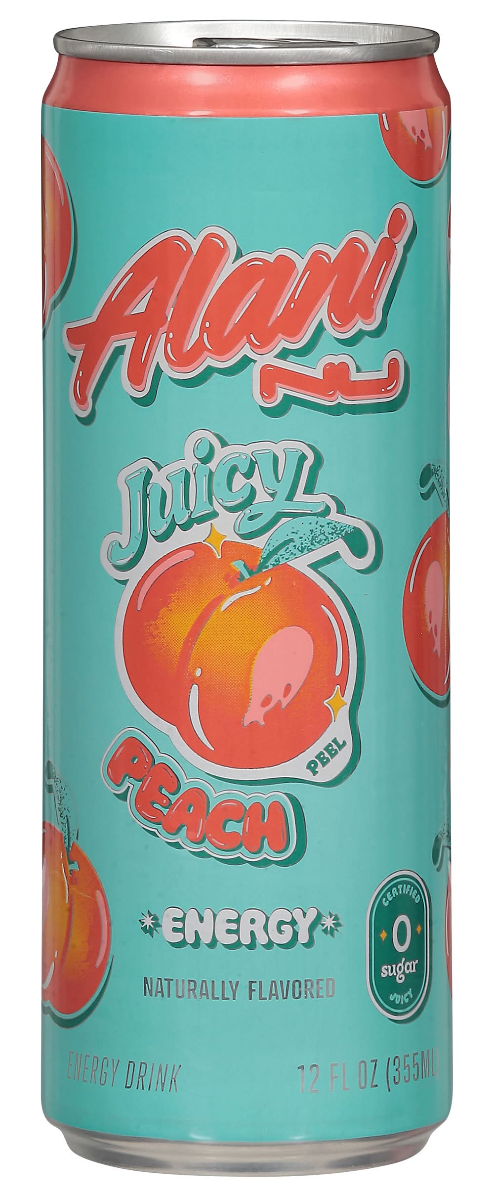 Alani Nu Juicy Energy Drink, Peach (12 fl oz)