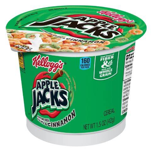 Kellogg's Apple Jacks Cereal Cup 1.5oz