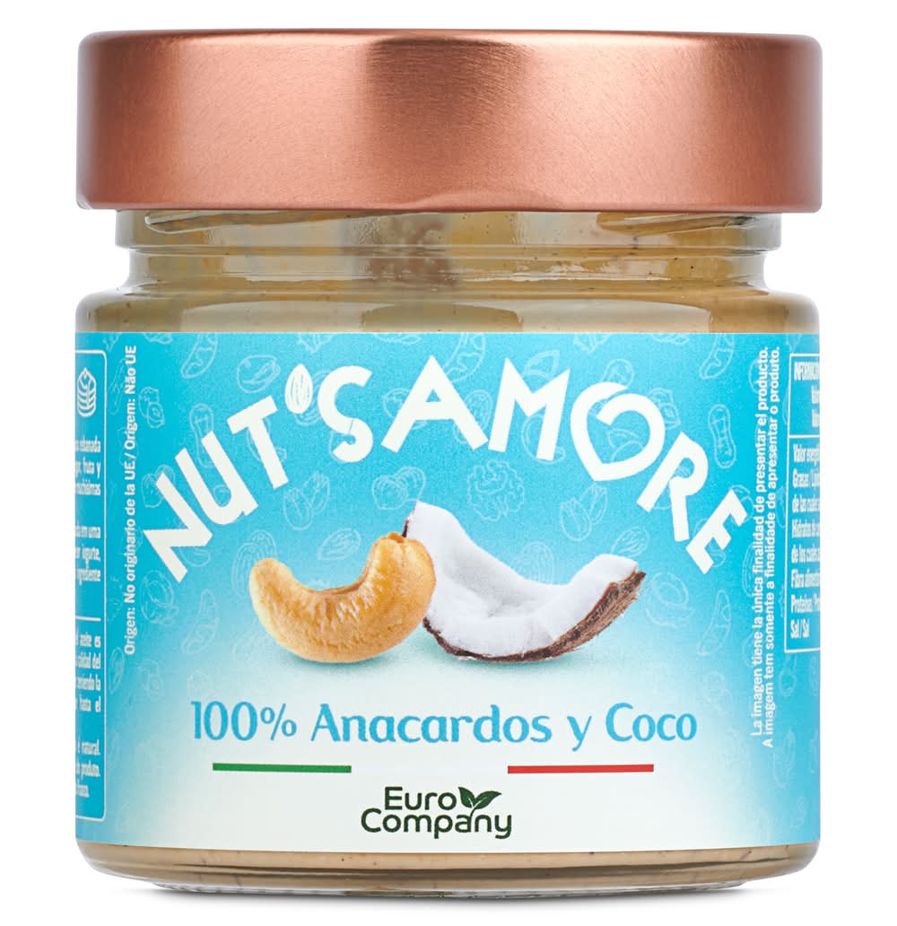 Crema De Anacardos Y Coco Nut'S Amore Bote 175 G
