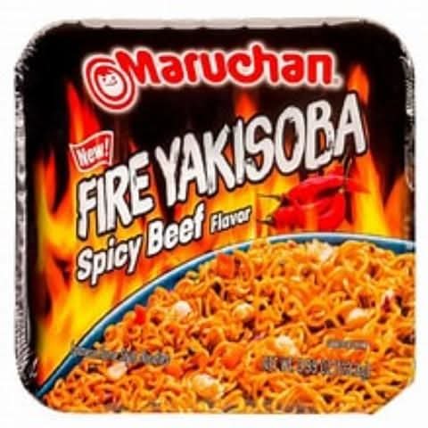 Maruchan Fire Yakisoba Spicy Beef 3oz