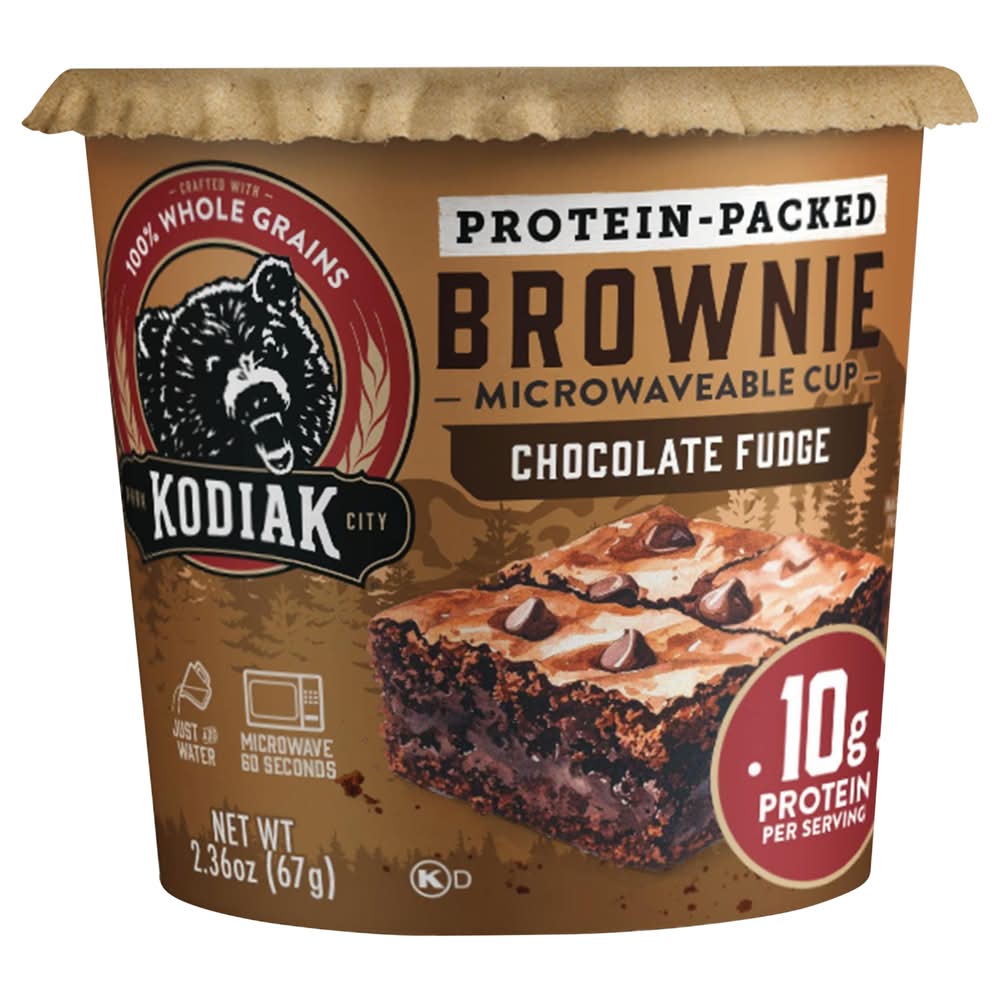Kodiak Brownie Power Cup, Chocolate Fudge (2.36 oz)